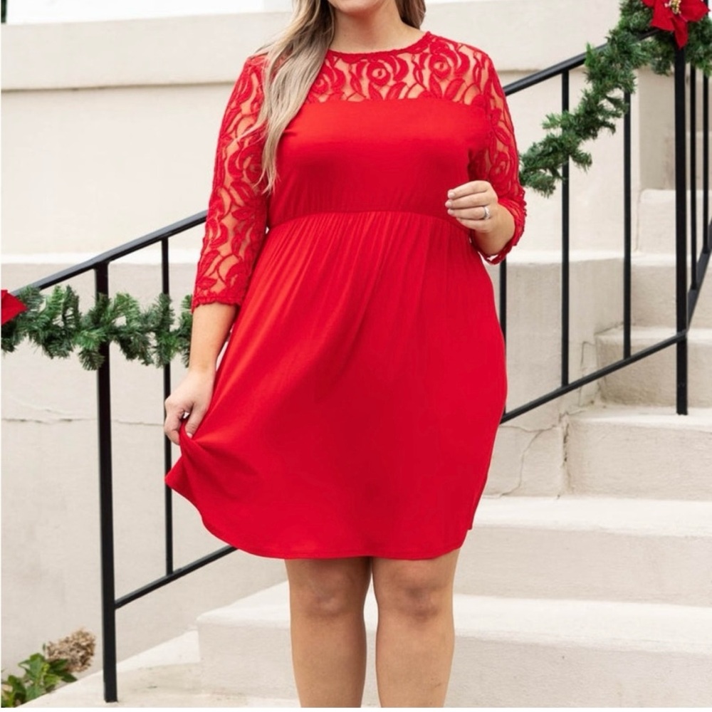 Chic Soul Boutique lace top dress